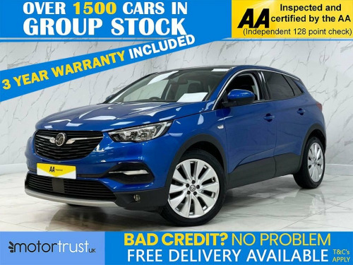 Vauxhall Grandland X  1.2 Turbo Elite Nav SUV 5dr Petrol Auto 8Spd Euro 