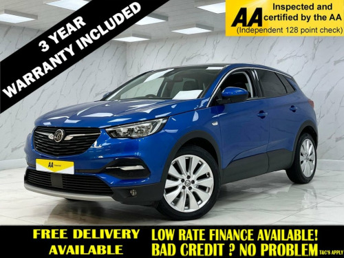 Vauxhall Grandland X  1.2 Turbo Elite Nav SUV 5dr Petrol Auto 8Spd Euro 