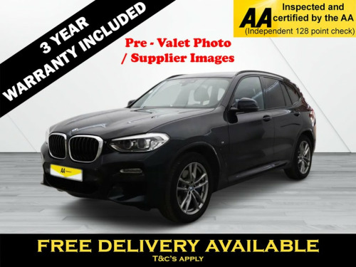 BMW X3  3.0 30d M Sport SUV 5dr Diesel Auto xDrive Euro 6 