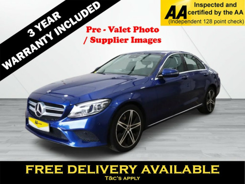 Mercedes-Benz C-Class C200 1.5 C200 MHEV EQ Boost Sport Saloon 4dr Petrol G-T