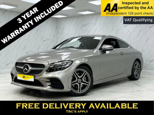Mercedes-Benz C-Class C200 1.5 C200 MHEV AMG Line Coupe 2dr Petrol G-Tronic+ 
