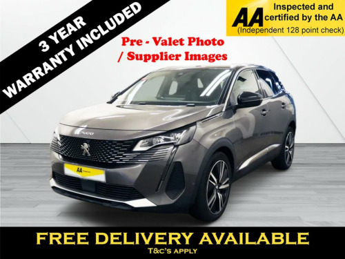 Peugeot 3008 Crossover  1.5 BlueHDi GT Premium SUV 5dr Diesel EAT Euro 6 (