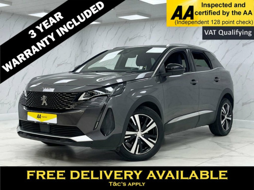Peugeot 3008 Crossover  1.2 PureTech GT SUV 5dr Petrol EAT Euro 6 (s/s) (1
