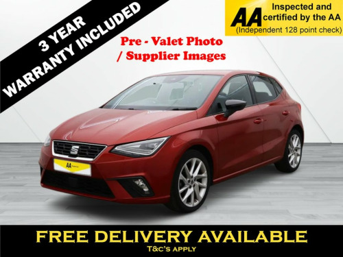 SEAT Ibiza  1.0 TSI FR Hatchback 5dr Petrol Manual Euro 6 (s/s