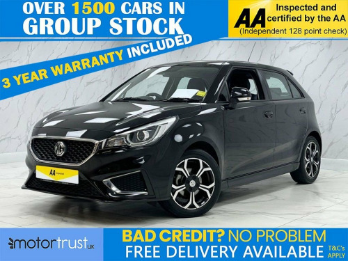 MG MG3  1.5 VTi-TECH Exclusive Nav Hatchback 5dr Petrol Ma