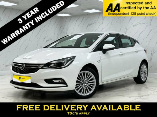 Vauxhall Astra  1.4i Turbo Elite Nav Hatchback 5dr Petrol Manual E
