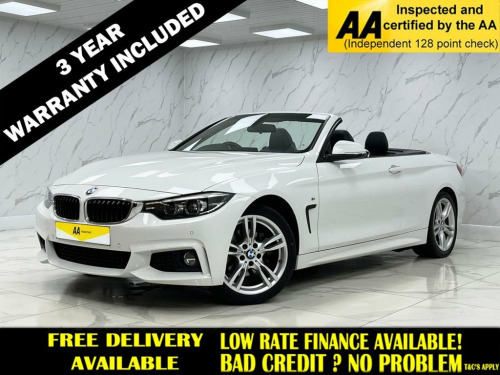 BMW 4 Series  2.0 420d M Sport Convertible 2dr Diesel Auto Euro