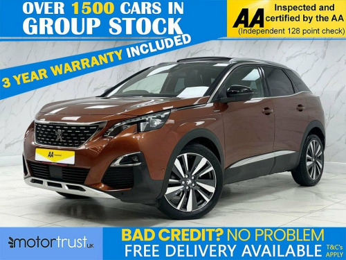 Peugeot 3008 Crossover  1.6 PureTech GT Line Premium SUV 5dr Petrol EAT Eu 