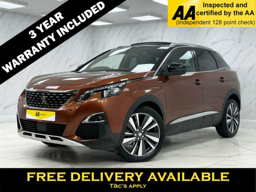 Peugeot 3008 Crossover  1.6 PureTech GT Line Premium SUV 5dr Petrol EAT Eu