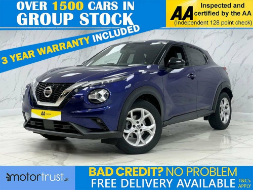 Nissan Juke  1.0 DIG-T N-Connecta SUV 5dr Petrol DCT Auto Euro  