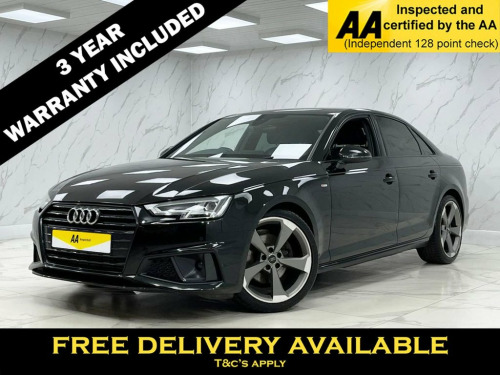 Audi A4  2.0 TFSI 35 Black Edition Saloon 4dr Petrol Manual
