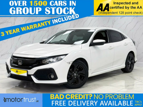 Honda Civic  1.0 VTEC Turbo SR Hatchback 5dr Petrol CVT Euro 6  