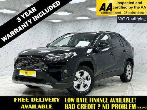 Toyota RAV4  2.5 VVT-h Icon SUV 5dr Petrol Hybrid CVT Euro 6 (s