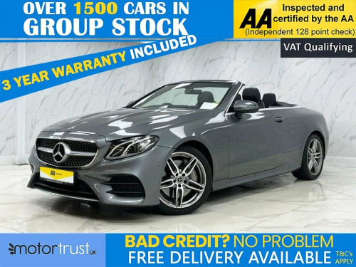 Mercedes-Benz E-Class E300 2.0 E300 GPF AMG Line Cabriolet 2dr Petrol G-Troni