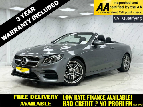 Mercedes-Benz E-Class E300 2.0 E300 GPF AMG Line Cabriolet 2dr Petrol G-Troni