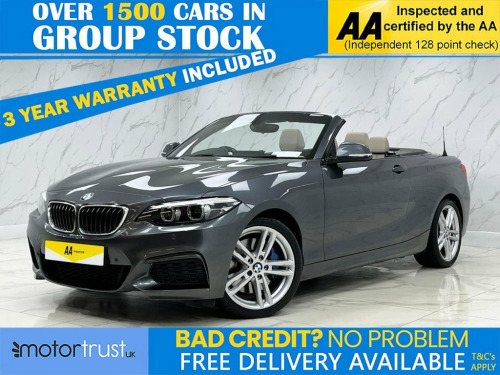 BMW 2 Series  1.5 218i M Sport Convertible 2dr Petrol Auto Euro 