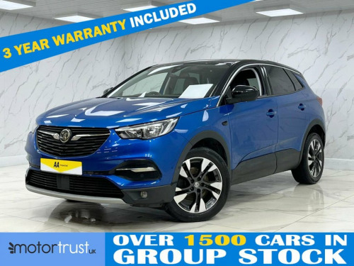 Vauxhall Grandland X  1.2 Turbo Sport Nav SUV 5dr Petrol Manual Euro 6 ( 