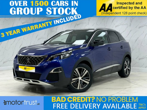 Peugeot 3008 Crossover  1.5 BlueHDi GT Line SUV 5dr Diesel EAT Euro 6 (s/s 