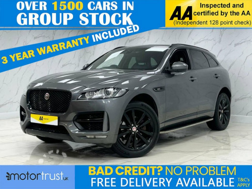 Jaguar F-PACE  2.0 D180 R-Sport SUV 5dr Diesel Auto AWD Euro 6 (s 