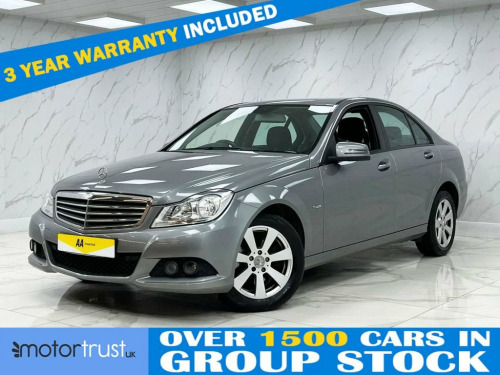 Mercedes-Benz C-Class C180 1.8 C180 BlueEfficiency SE Saloon 4dr Petrol G-Tro 