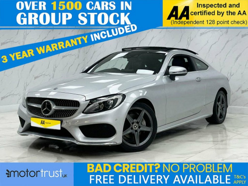 Mercedes-Benz C-Class  2.1 C220d AMG Line (Premium Plus) Coupe 2dr Diesel 