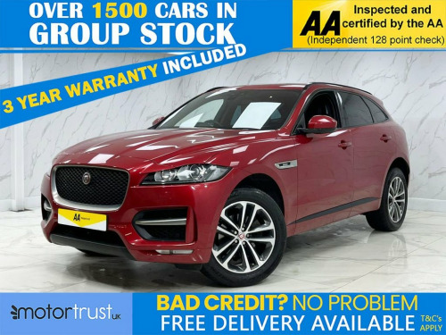 Jaguar F-PACE  2.0 D180 R-Sport SUV 5dr Diesel Auto AWD Euro 6 (s 