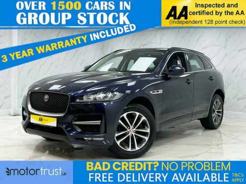 Jaguar F-PACE  2.0 D165 R-Sport SUV 5dr Diesel Manual Euro 6 (s/s 
