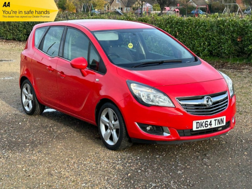 Vauxhall Meriva  1.4i Tech Line MPV 5dr Petrol Manual Euro 6 (100 p