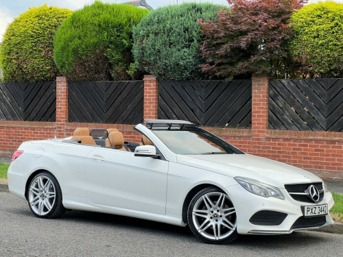 Mercedes-Benz E-Class  3.0 E350d V6 AMG Line Edition (Premium) Cabriolet G-Tronic+ Euro 6 (s/s) 2d