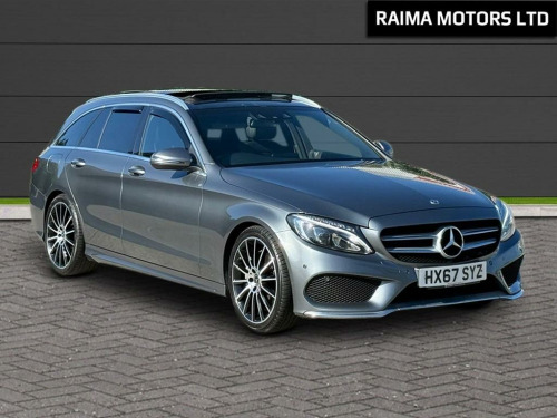 Mercedes-Benz C-Class  2.1 C220d AMG Line (Premium) G-Tronic+ Euro 6 (s/s) 5dr