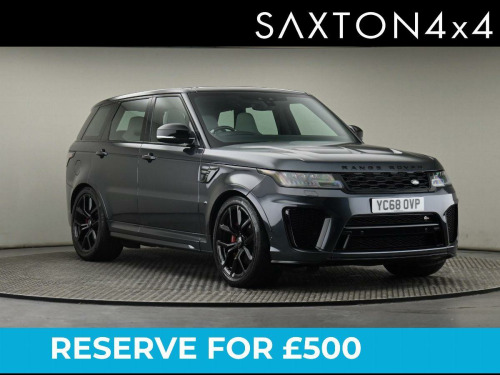 Land Rover Range Rover Sport  5.0 P575 V8 SVR Auto 4WD Euro 6 (s/s) 5dr