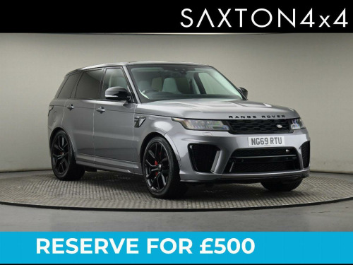 Land Rover Range Rover Sport  5.0 P575 V8 SVR Auto 4WD Euro 6 (s/s) 5dr