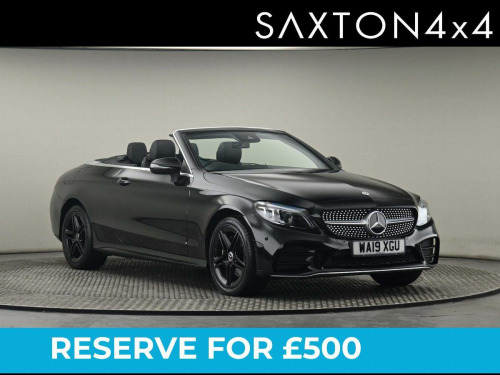 Mercedes-Benz C-Class  2.0 C220d AMG Line (Premium) Cabriolet G-Tronic+ 4MATIC Euro 6 (s/s) 2dr