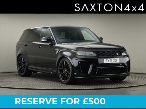 Land Rover Range Rover Sport  5.0 P575 V8 SVR Auto 4WD Euro 6 (s/s) 5dr