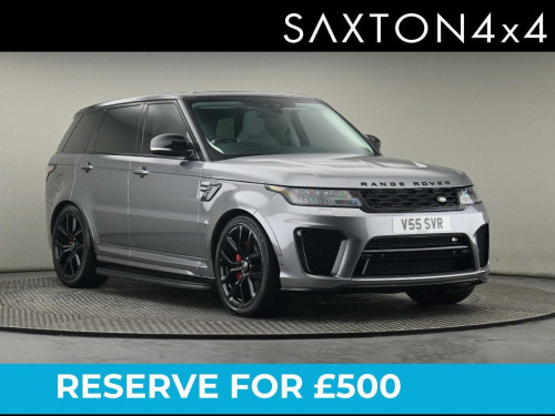 Land Rover Range Rover Sport  5.0 P575 V8 SVR Auto 4WD Euro 6 (s/s) 5dr