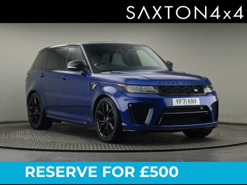 Land Rover Range Rover Sport  5.0 P575 V8 SVR Auto 4WD Euro 6 (s/s) 5dr