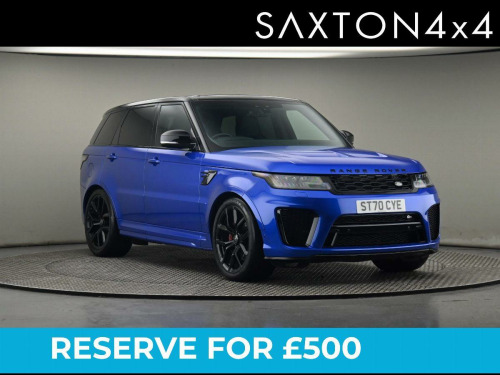 Land Rover Range Rover Sport  5.0 P575 V8 SVR Auto 4WD Euro 6 (s/s) 5dr