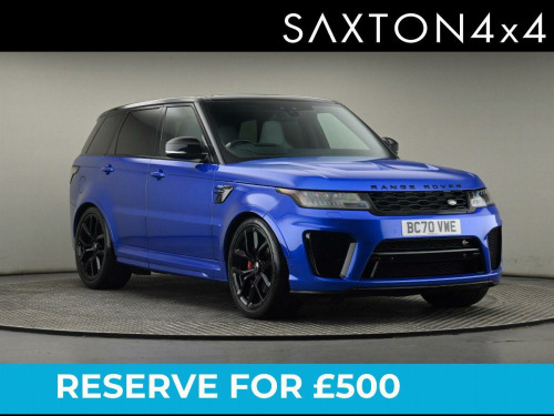 Land Rover Range Rover Sport  5.0 P575 V8 SVR Auto 4WD Euro 6 (s/s) 5dr