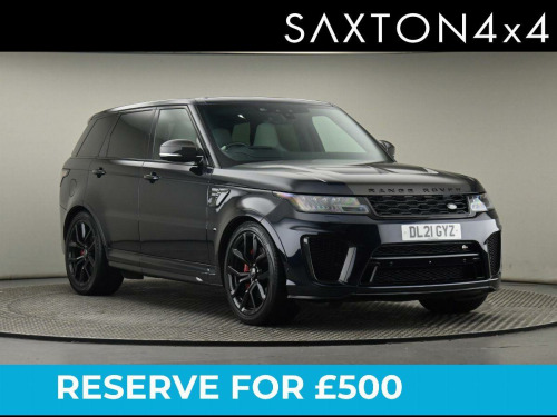 Land Rover Range Rover Sport  5.0 P575 V8 SVR Carbon Edition Auto 4WD Euro 6 (s/s) 5dr