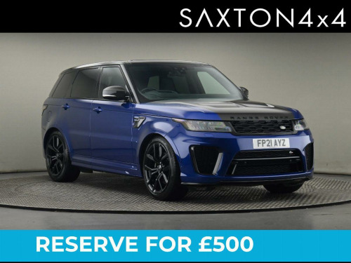 Land Rover Range Rover Sport  5.0 P575 V8 SVR Carbon Edition Auto 4WD Euro 6 (s/s) 5dr