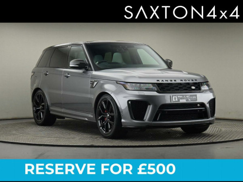 Land Rover Range Rover Sport  5.0 P575 V8 SVR Auto 4WD Euro 6 (s/s) 5dr