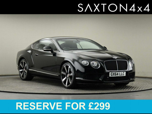 Bentley Continental  4.0 V8 GT S Auto 4WD Euro 5 2dr