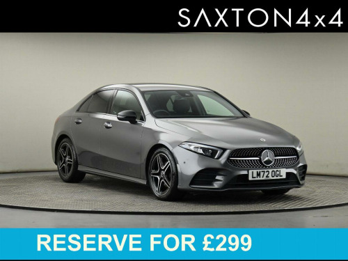 Mercedes-Benz A-Class 2.0 A180d AMG Line (Premium) Saloon 4dr Diesel 8G-DCT Euro 6 (s/s) (116 ps)
