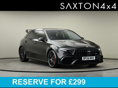 Mercedes-Benz A-Class A45 2.0 A45 AMG S Plus Hatchback 5dr Petrol 8G-DCT 4MATIC+ Euro 6 (s/s) (421 ps