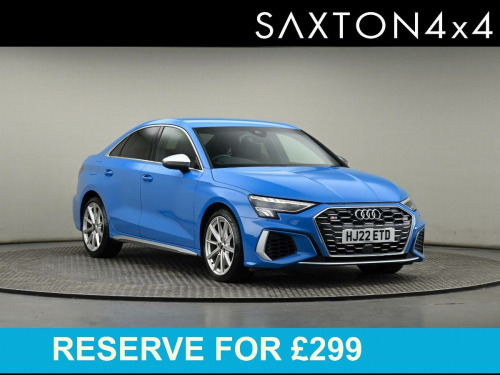 Audi S3  2.0 TFSI Saloon 4dr Petrol S Tronic quattro Euro 6 (s/s) (310 ps)