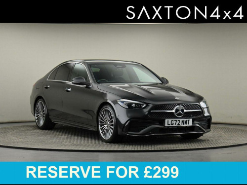Mercedes-Benz C-Class 1.5 C200h MHEV AMG Line (Premium) Saloon 4dr Petrol Hybrid G-Tronic+ Euro 6