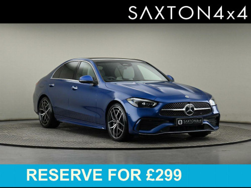Mercedes-Benz C-Class 2.0 C220dh MHEV AMG Line (Premium Plus) Saloon 4dr Diesel Hybrid G-Tronic+