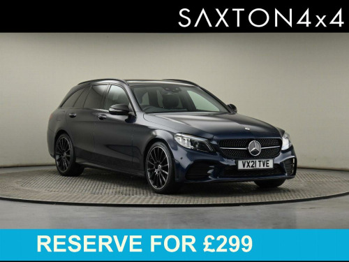 Mercedes-Benz C-Class C200 1.5 C200 MHEV AMG Line Night Edition (Premium Plus) Estate 5dr Petrol G-Tro