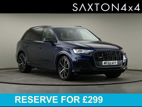 Audi Q7  3.0 TFSI V6 55 Black Edition SUV 5dr Petrol Tiptronic quattro Euro 6 (s/s) 