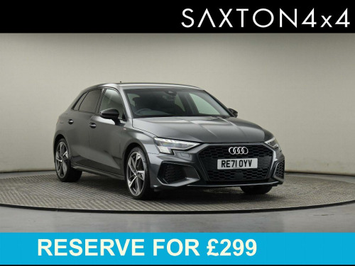 Audi A3  1.5 TFSI 35 Edition 1 Sportback 5dr Petrol S Tronic Euro 6 (s/s) (150 ps)